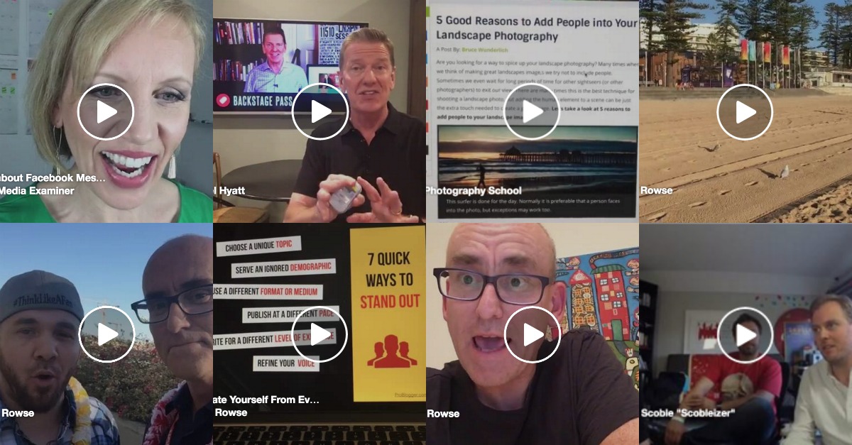 12 Types of Facebook Live Videos that You Could Create to Help You Grow Your Blog and Business